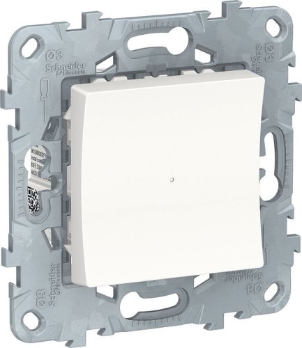 Светорегулятор нажимной без рамки Schneider Electric Unica New 5-200Вт белый картинка